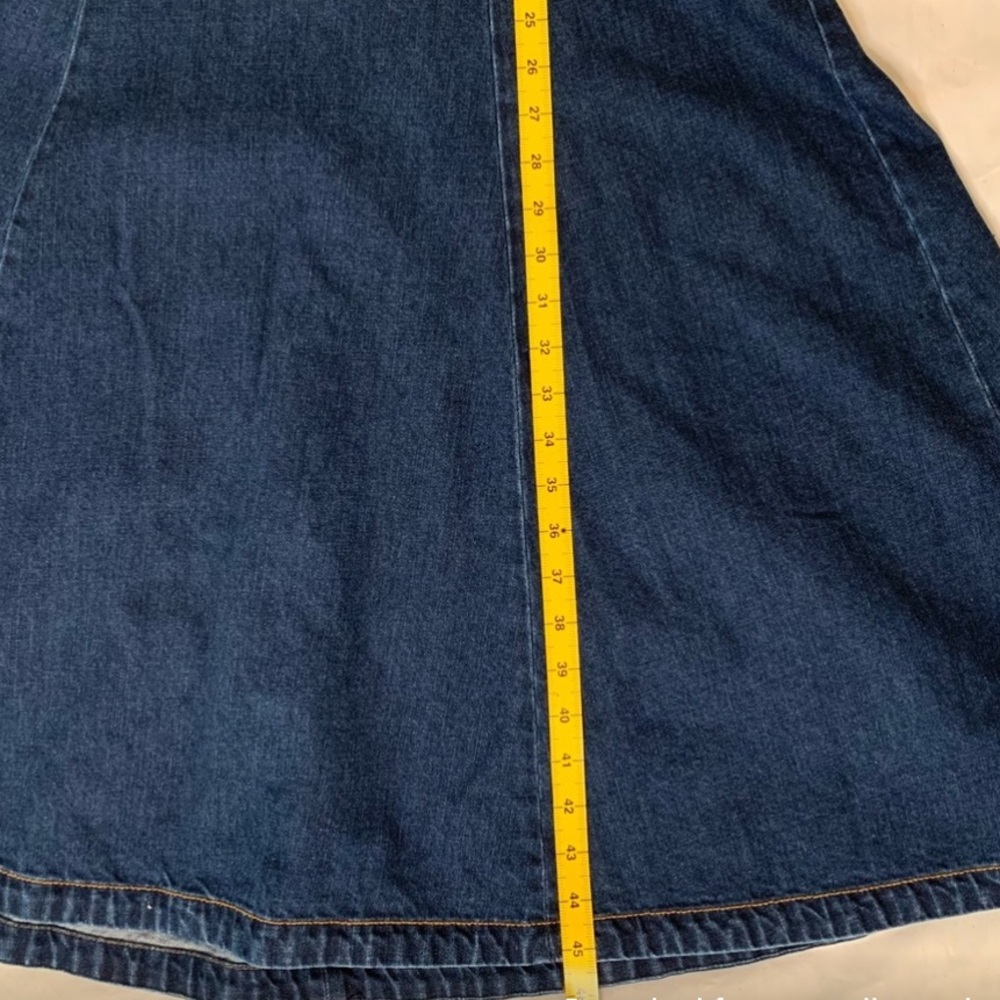Anthropologie Holding Horses Denim Dress Size 6 - Picture 8 of 9
